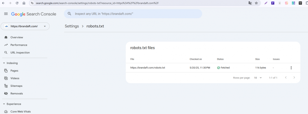 WordPress Google'da Gözükmüyor mu? İşte Çözüm Yolları! 1 search-console-robots-test-araci