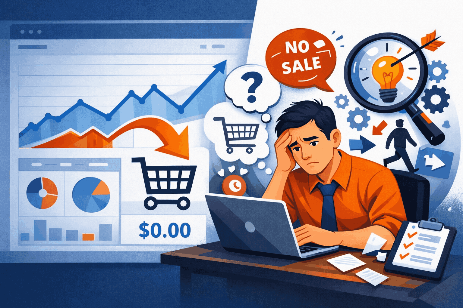 Trafik Var, Satış Yok 30 Dakikalık Dönüşüm Teşhisi (Adım Adım)