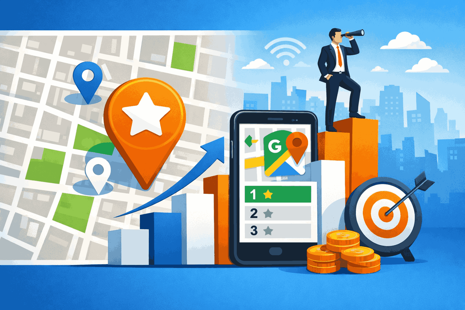 Google Haritalarda Öne Çıkmak Google Maps’te Üst Sıraya Çıkmanın Sistem Rehberi (2026)