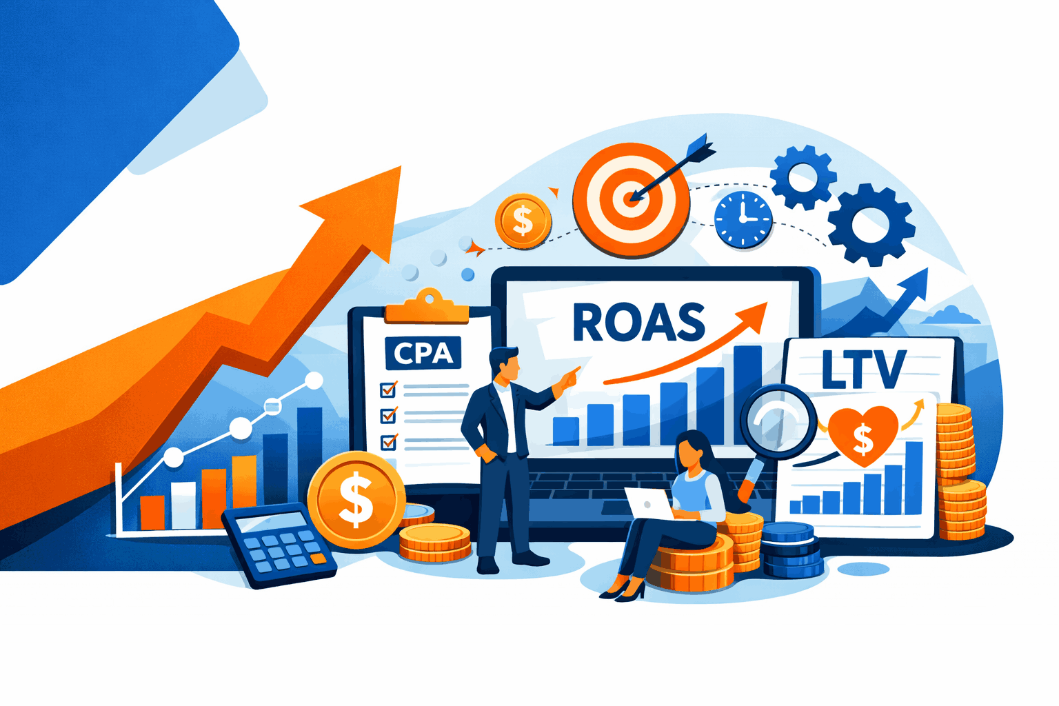 Reklam Performansı Nasıl Ölçülür? ROAS, CPA ve LTV ile Kârlılık Modeli (2026)